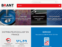 Tablet Screenshot of brant-industrie.fr